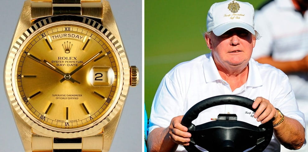 Дональд Трамп: Rolex и Patek Philippe