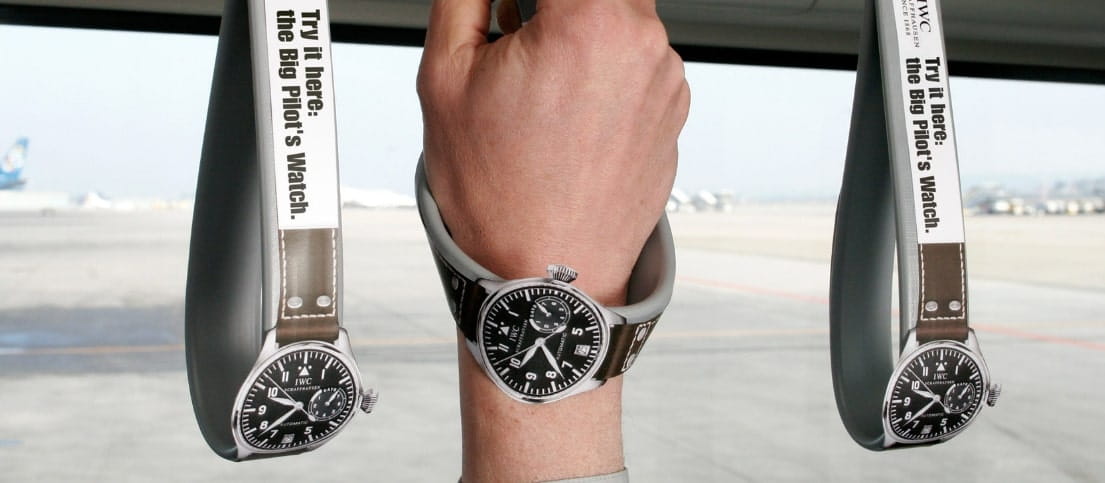 Самая креативная реклама часов: от скафандров Omega до пилотов Seiko, IWC