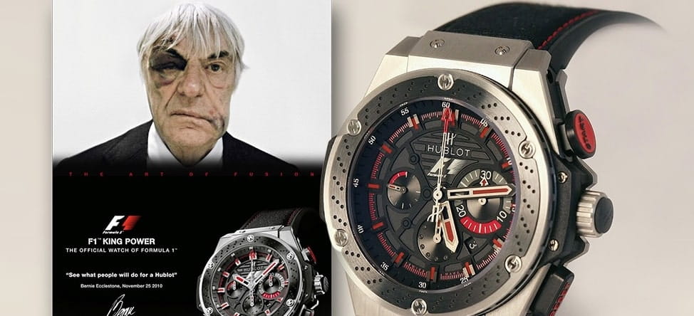 Самая креативная реклама часов: от скафандров Omega до пилотов Seiko, Hublot