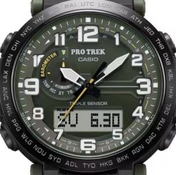 Casio Pro Trek PRG601YB-2 и PRG601YB-3: обзор, фото 9
