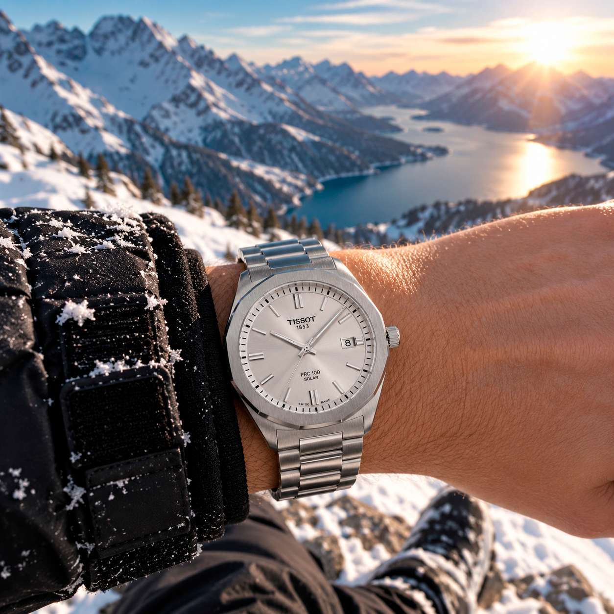 Tissot PRC 100 Solar T151.422.11.031.00, фото 2