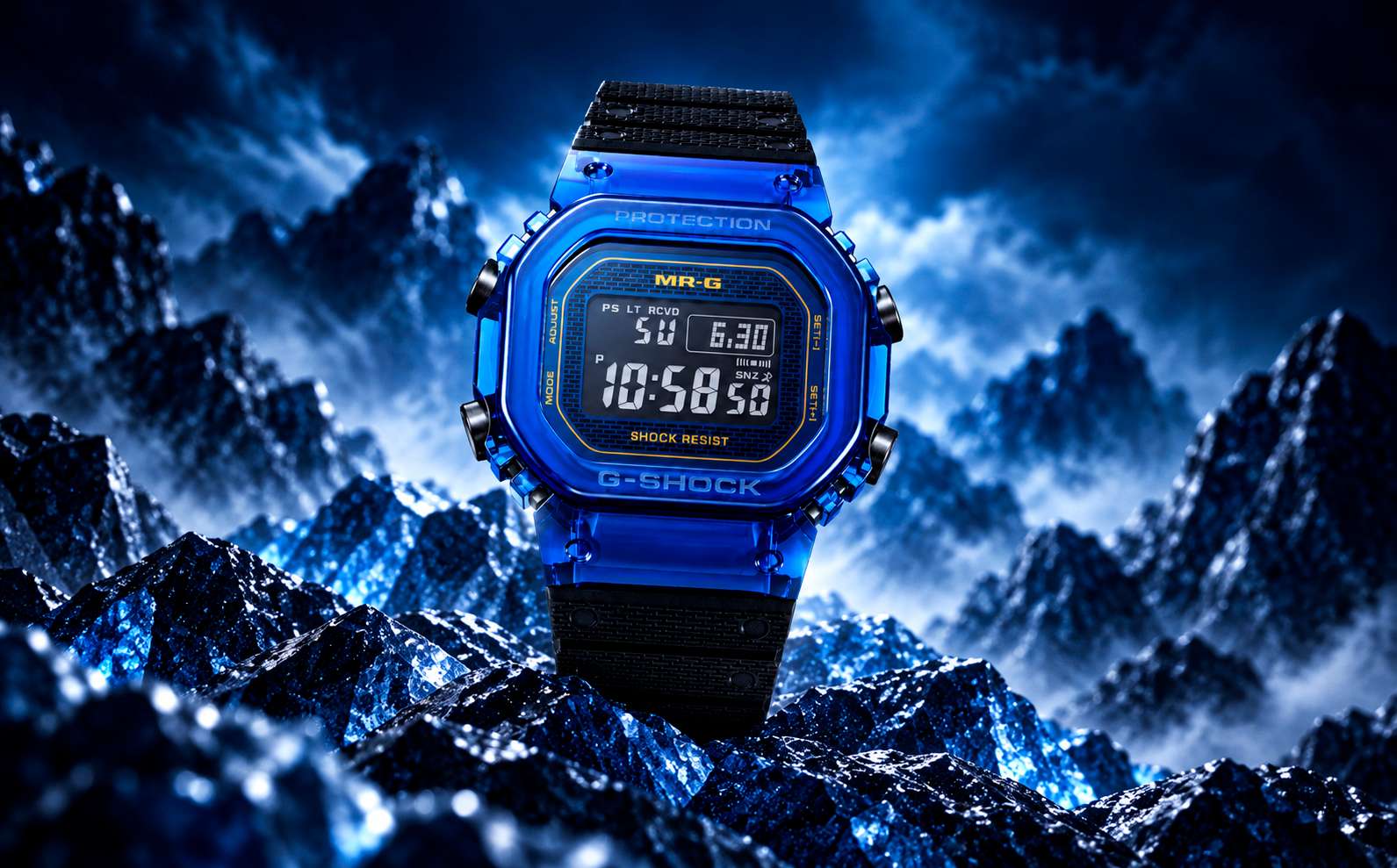 Casio G-Shock MRG-D5000: обзор самых дорогих G-Shock с сапфировым корпусом