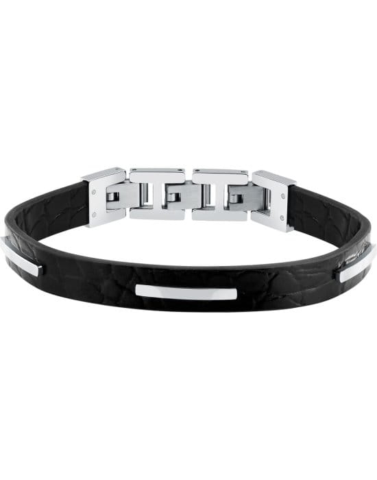 Стальной браслет Trussardi T-Leather TJAXZ09