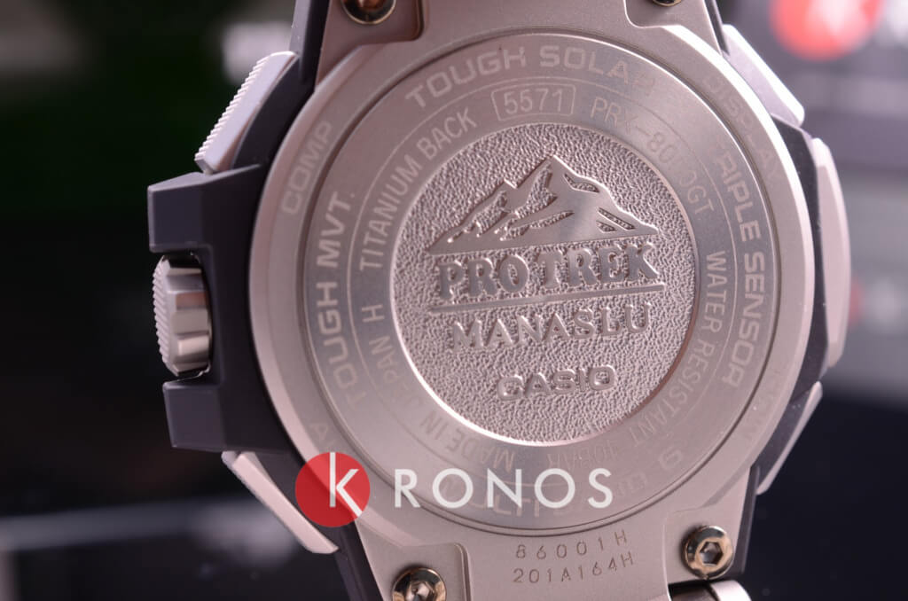 Покоритель вершины Manaslu [Обзор Casio Pro Trek] PRX-8000GT-7PR в титановом корпусе, фото 4