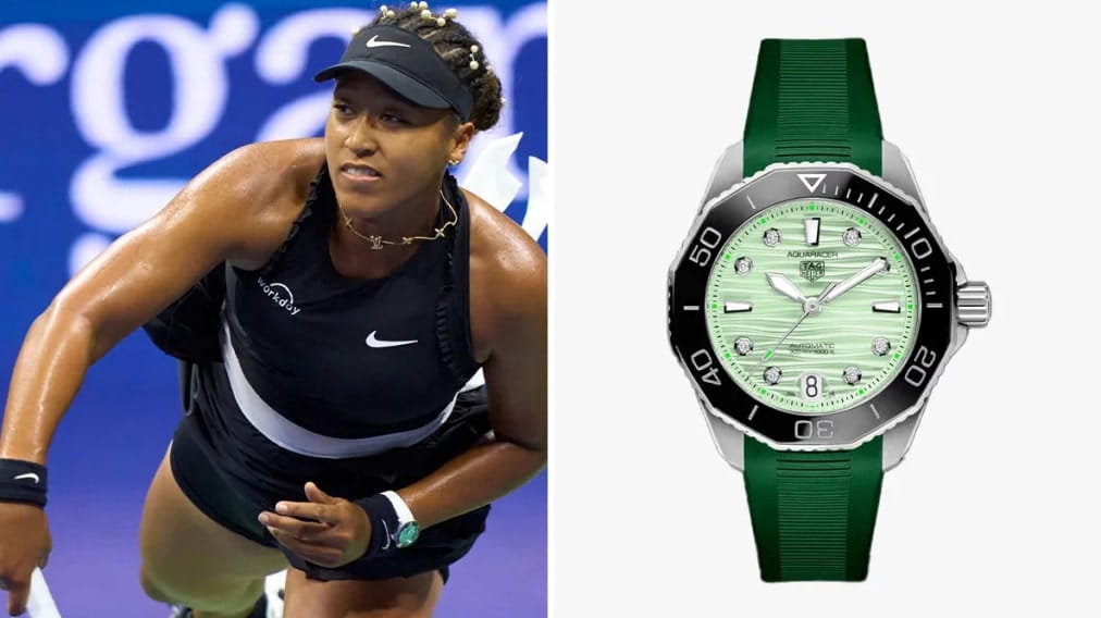 Наоми Осака: TAG Heuer Aquaracer Limited Edition Naomi Osaka