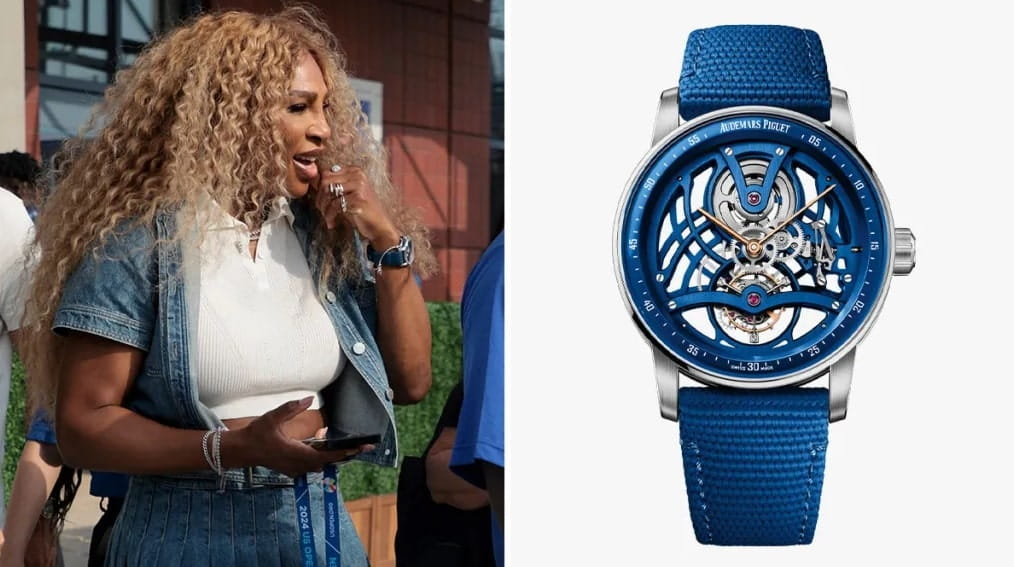 Серена Уильямс: Audemars Piguet Code 11.59 Blue Tourbillon