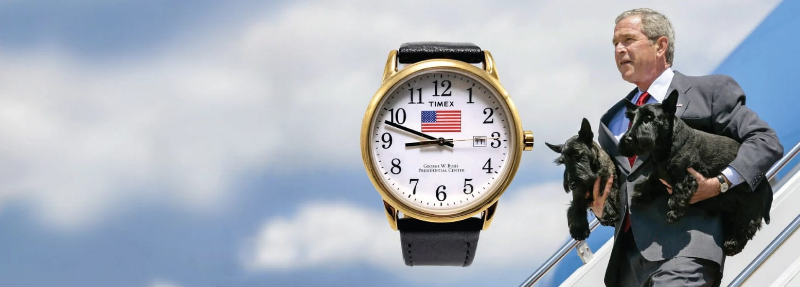 Джордж Буш-младший: Timex