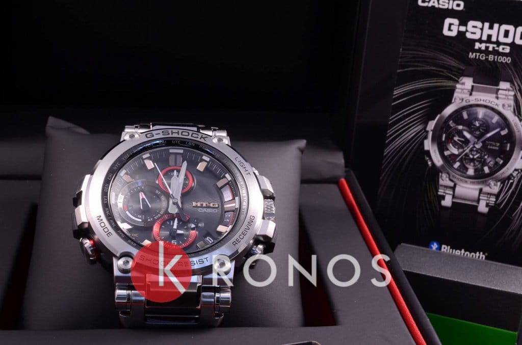 Обзор Casio G-Shock MTG-B1000BD-1AER и MTG-B1000D-1AER с композитным браслетом, фото 8