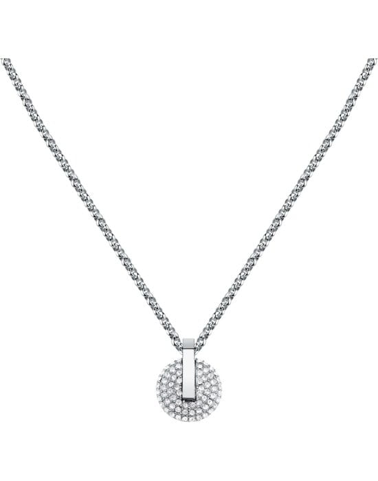 Стальное колье Trussardi T-Round TJAYF06 с кристаллами