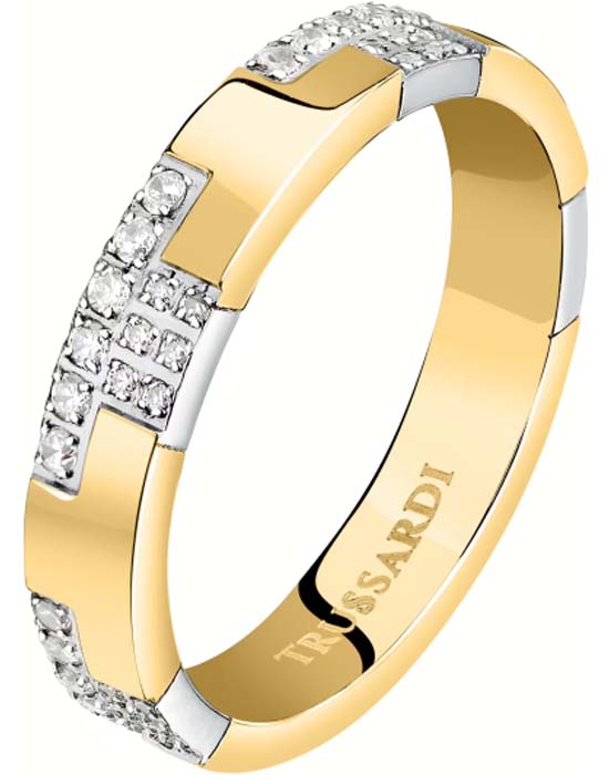 Кольцо Trussardi T-Shape TJAXC39016