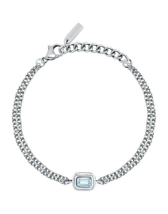 Стальной браслет Trussardi T-Design TJAXA25 с цирконами