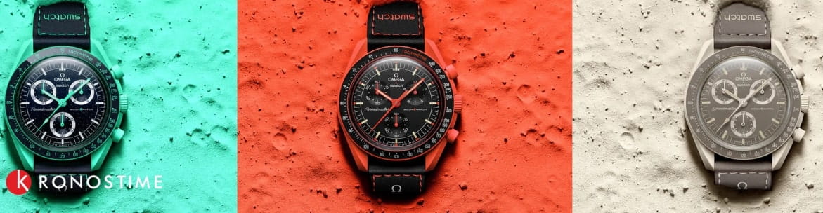 時計 Omega x Swatch Speedmaster MoonSwatch Omega x Swatch Moonwatch: обзор новинок