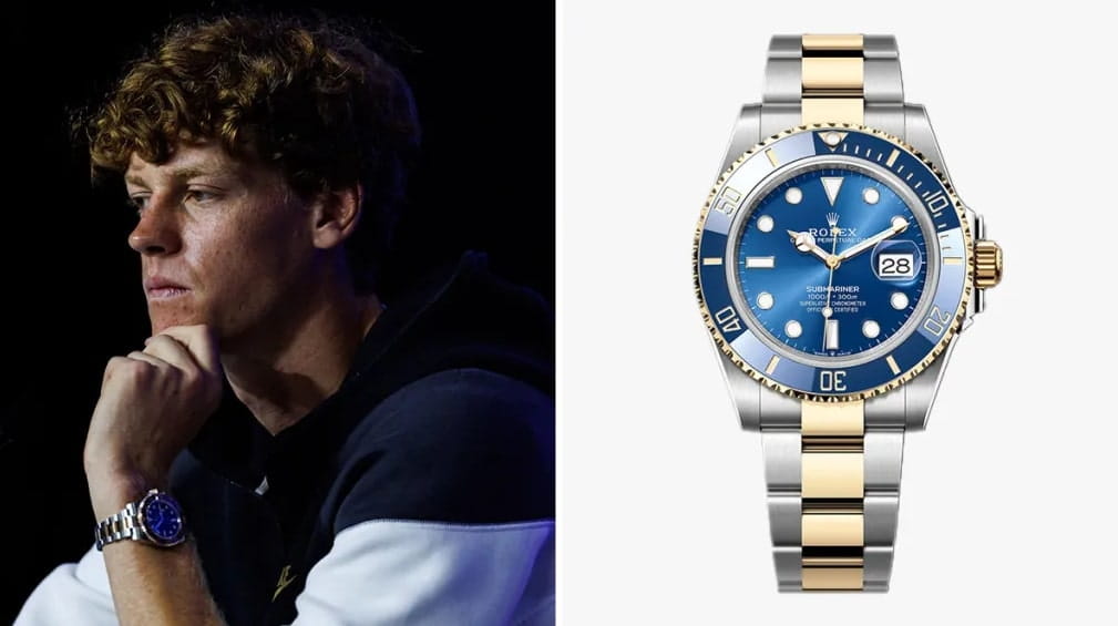 Янник Синнер: Rolex Submariner Date