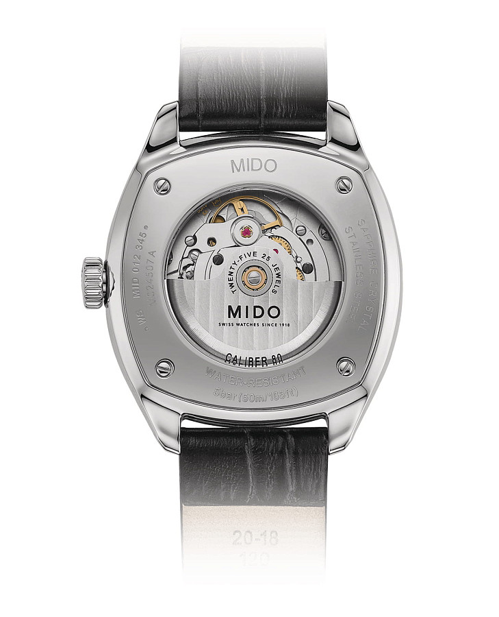 Часы Mido Belluna Royal Gent M024.507.16.071.00 — механические, металл сталь