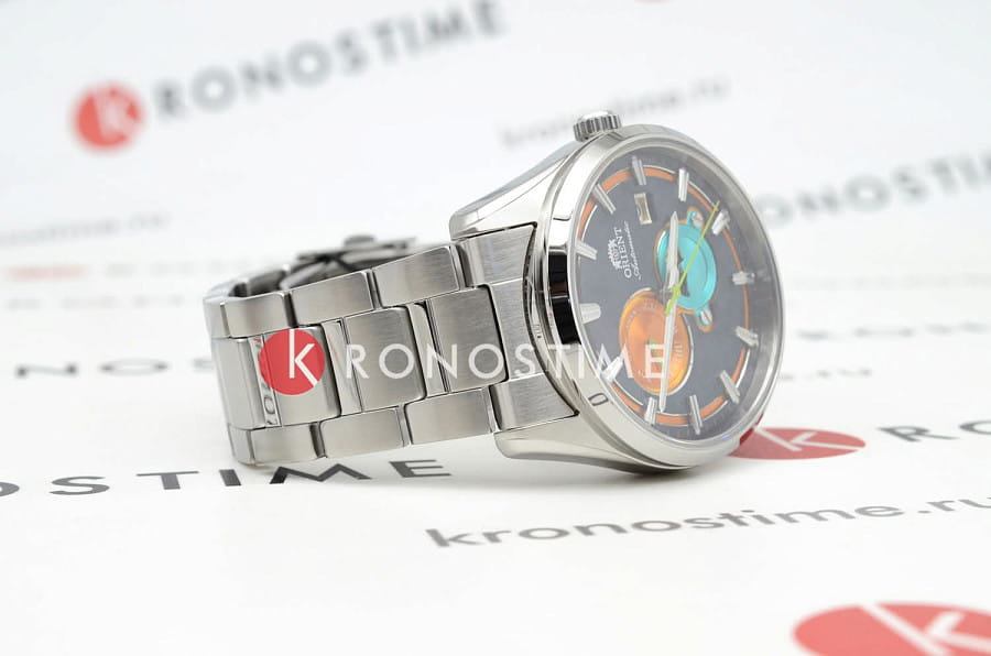 Часы Orient Stretto Sun & Moon RA-AK0316L — металл сталь, Япония