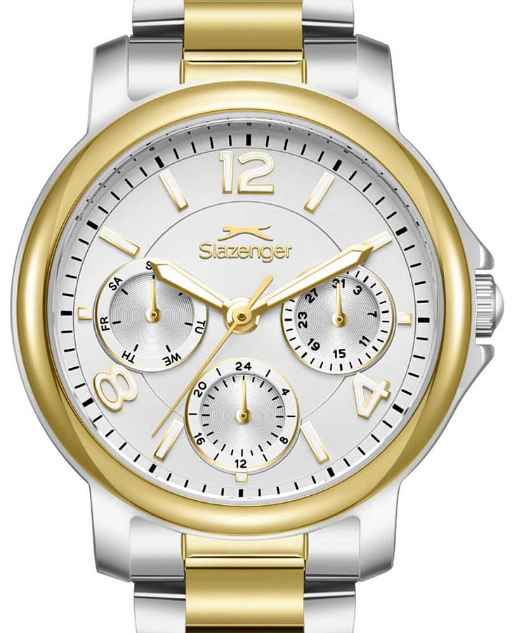 Часы Slazenger SL.09.2595.4.380 — кварцевые, суперметалл металл