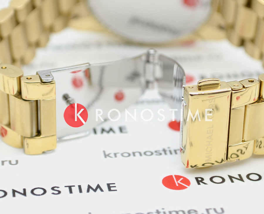 Часы Michael Kors Portia MK5605 — женские, нержавеющая сталь + золото 18к