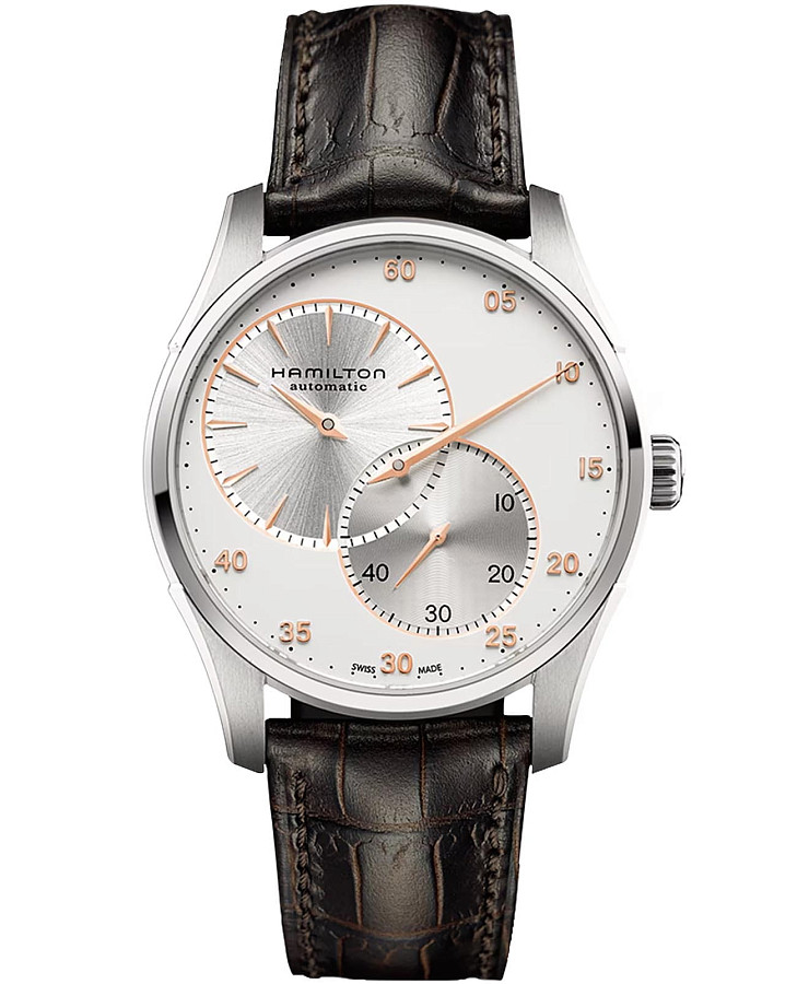 Часы Hamilton Jazzmaster Regulator Auto H42615553 — мужские, белый