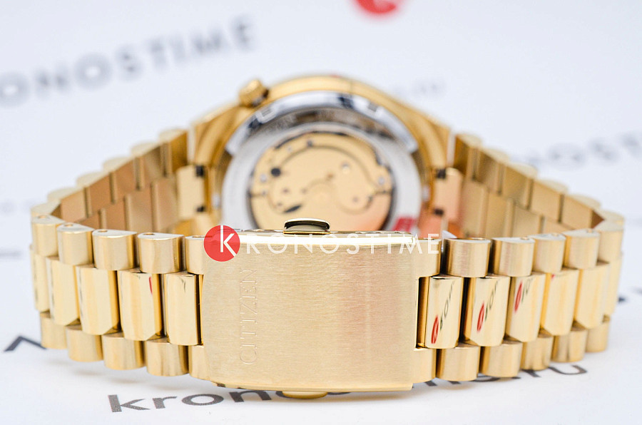 Часы Citizen Tsuyosa NJ0152-51X — нержавеющая сталь с ip-покрытием, мужские