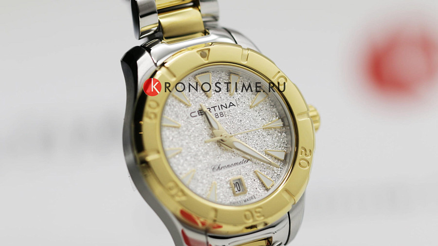 Часы Certina DS Action Lady C032.951.22.031.01 — серебристый, сталь металл
