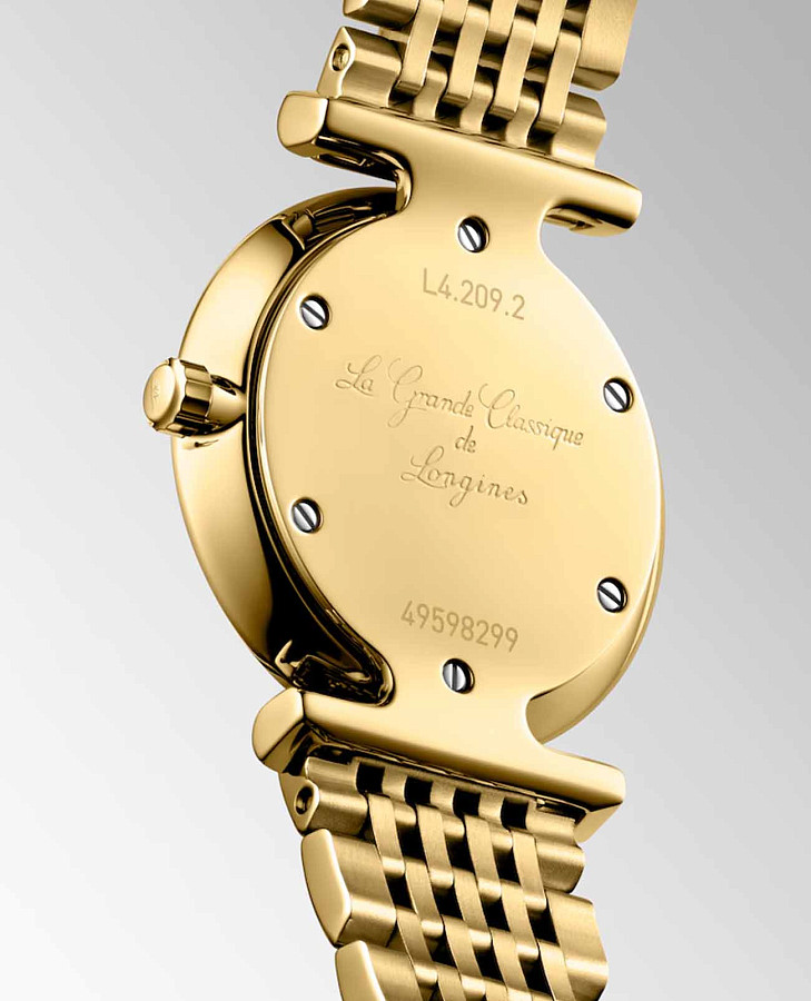 Часы Longines La Grande Classique L4.209.2.87.8 — кварцевые, сталь металл