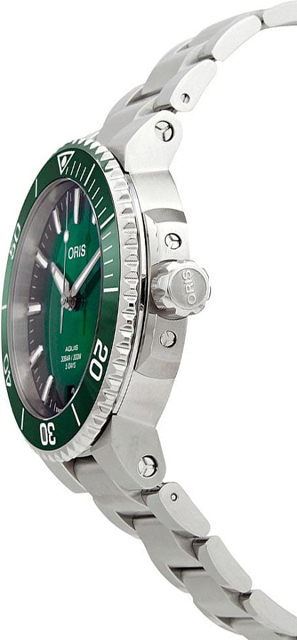 Часы Oris Aquis 01 400 7763 4157-07 8 24 09PEB — металл сталь, Швейцария