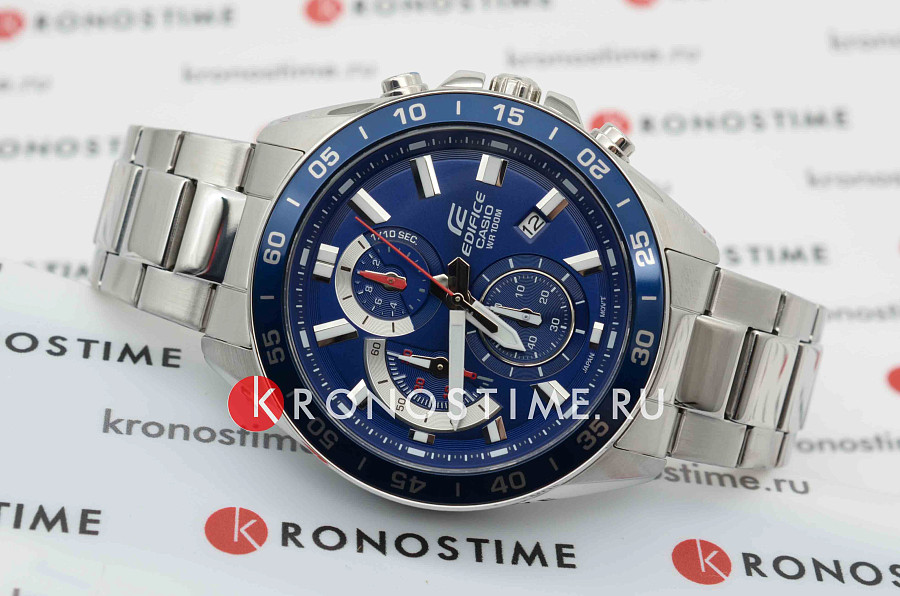 Часы Casio Edifice EFV-550D-2AVUDF (EFV-550D-2A) — Япония, кварцевые