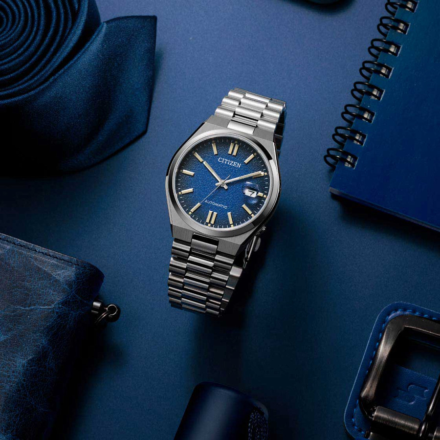 Часы Citizen Tsuyosa NJ0151-88L — сталь металл, нержавеющая сталь