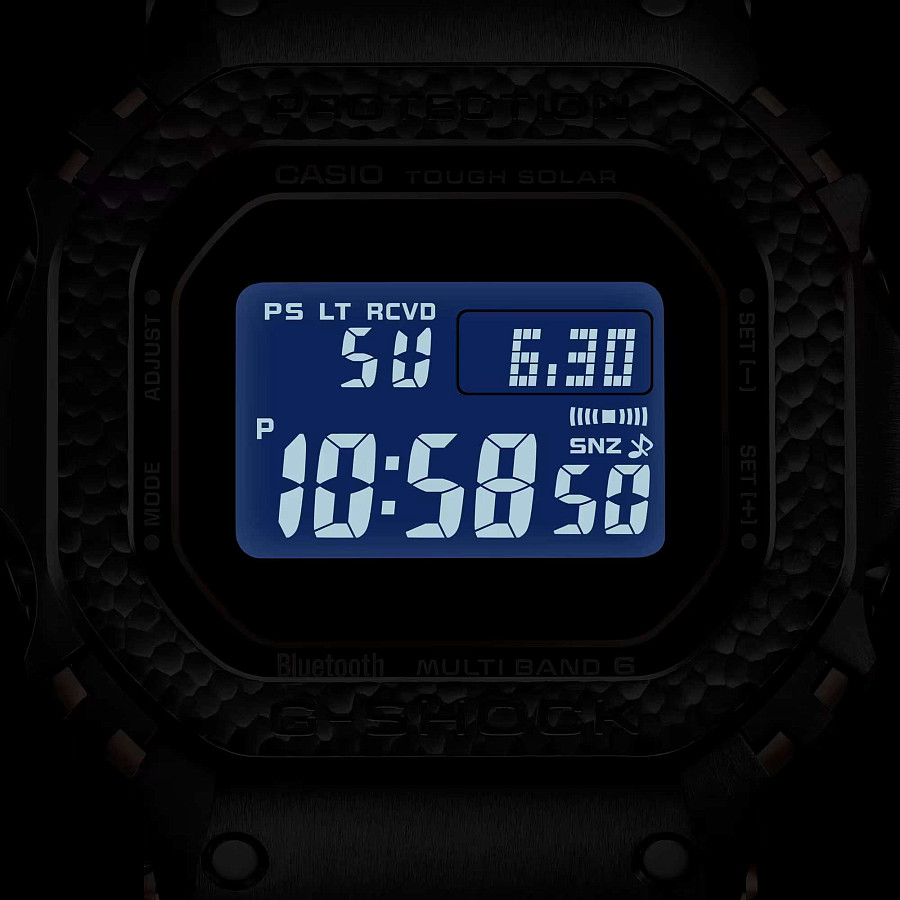 Часы Casio G-Shock MRG-B5000HT-1 — титановый c dlc покрытием, мужские