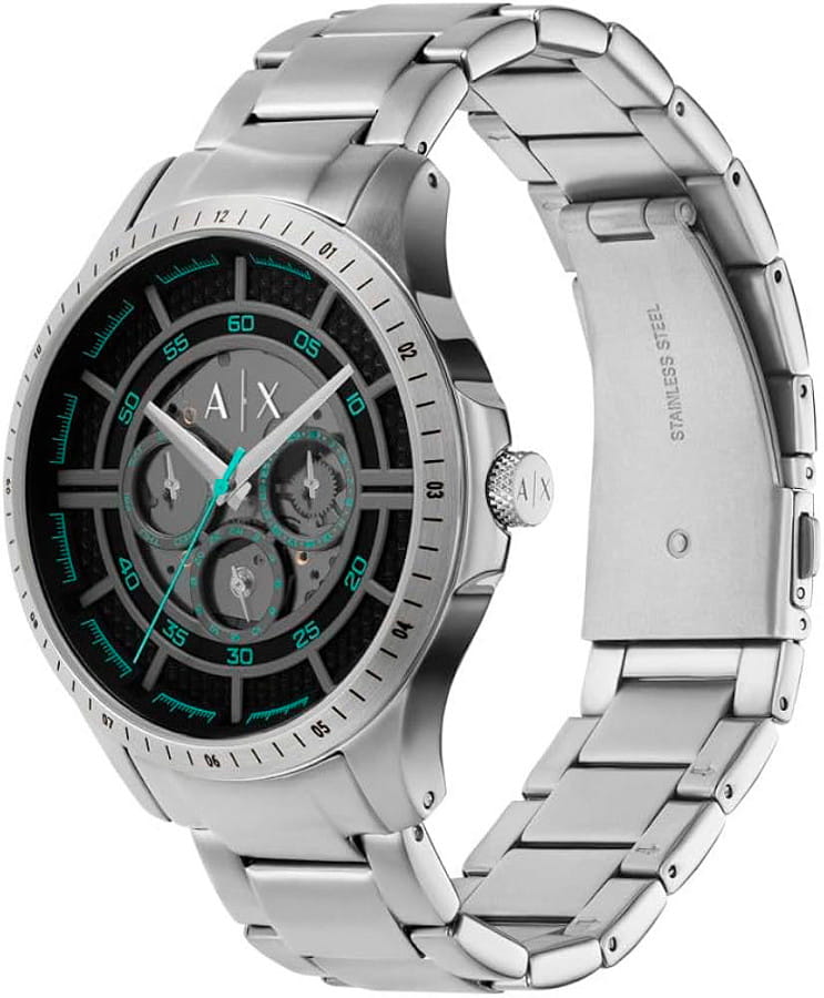 Часы Armani Exchange Hampton AX2459 — кварцевые, металл сталь