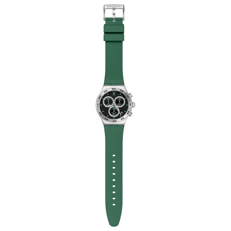 Часы Swatch I New Chrono YVS525 — резина, женские