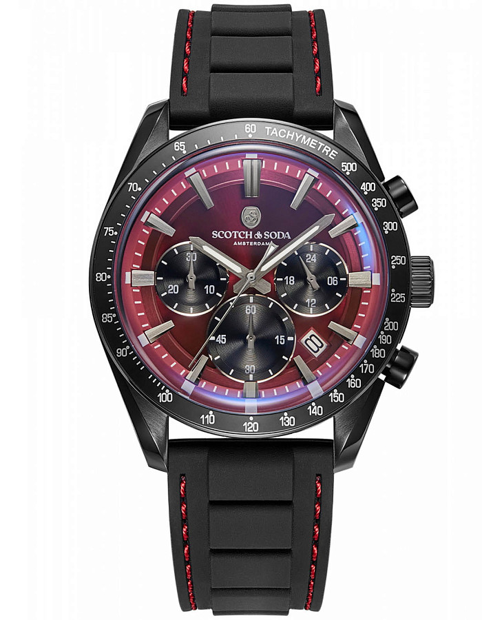 Часы Scotch&Soda SSM.103C — мужские, красный