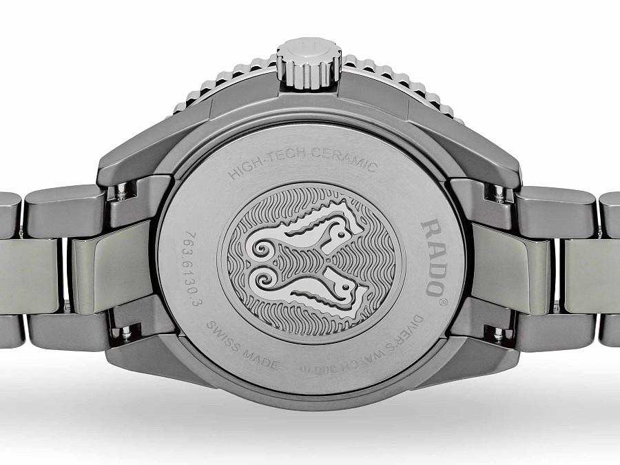 Часы Rado Captain Cook High-Tech Ceramic Diver R32144202 — керамика, Швейцария