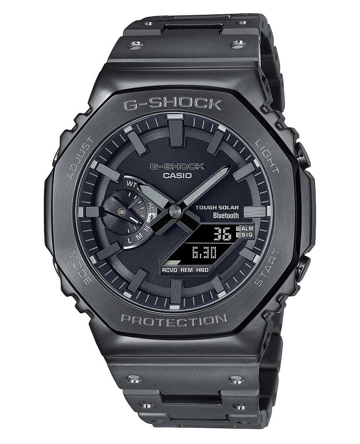 Часы Casio G-Shock GM-B2100BD-1ADR (GM-B2100BD-1A) — мужские, серый