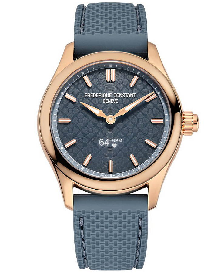 Часы Frederique Constant Smartwatch Ladies Vitality FC-286LNS3B4 — женские, голубой