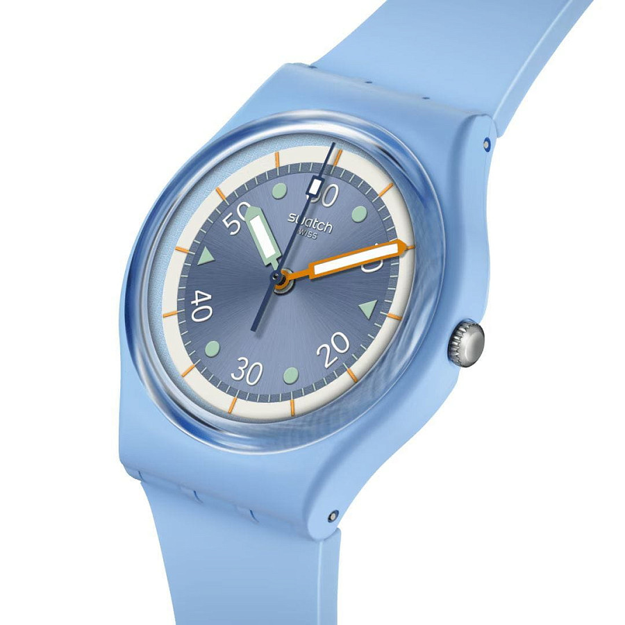 Часы Swatch Gent Bioceramic Standard SO31L100 — женские, силикон