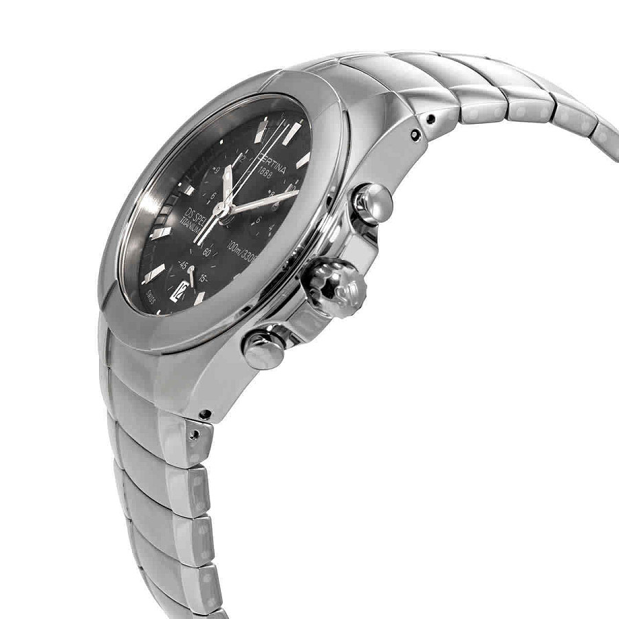Часы Certina DS Cascadeur C541.7155.12.61 — кварцевые, титан металл