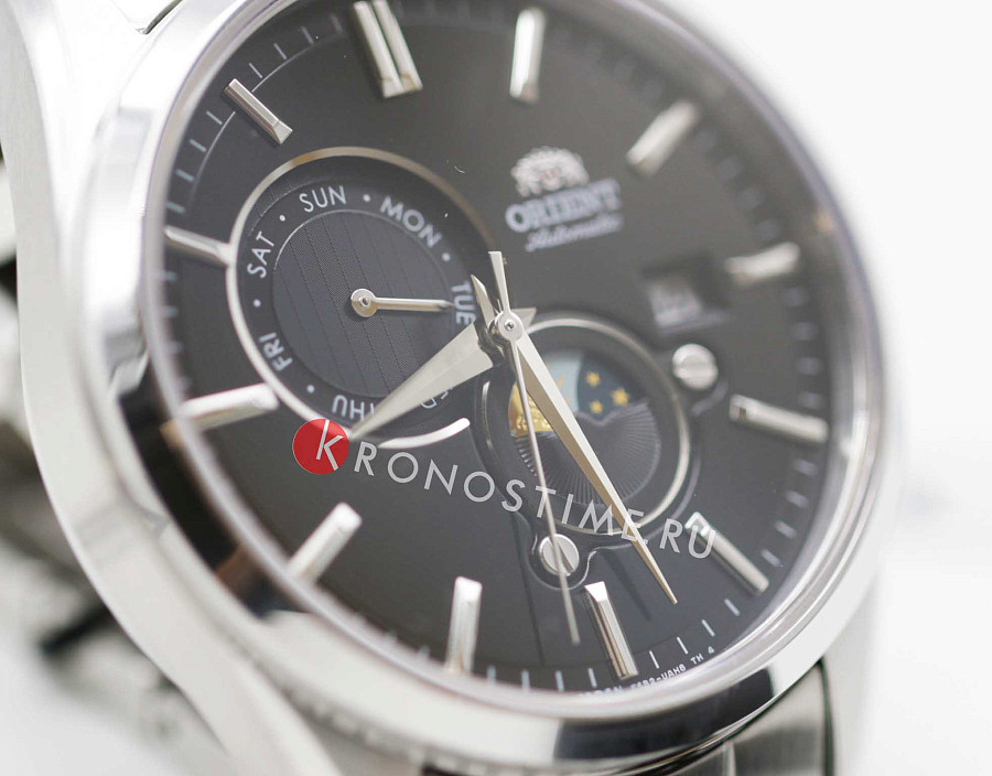 Часы Orient Sun & Moon RA-AK0307B (RN-AK0307B) — нержавеющая сталь, мужские