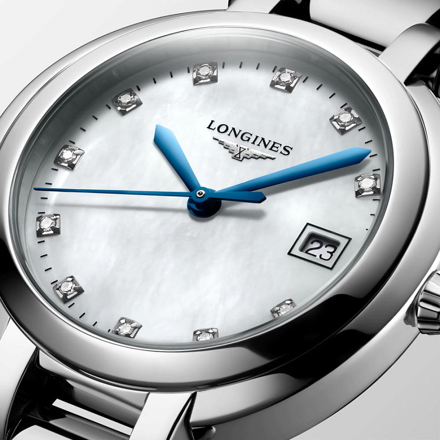 Часы Longines PrimaLuna L8.112.4.87.6 — нержавеющая сталь, женские