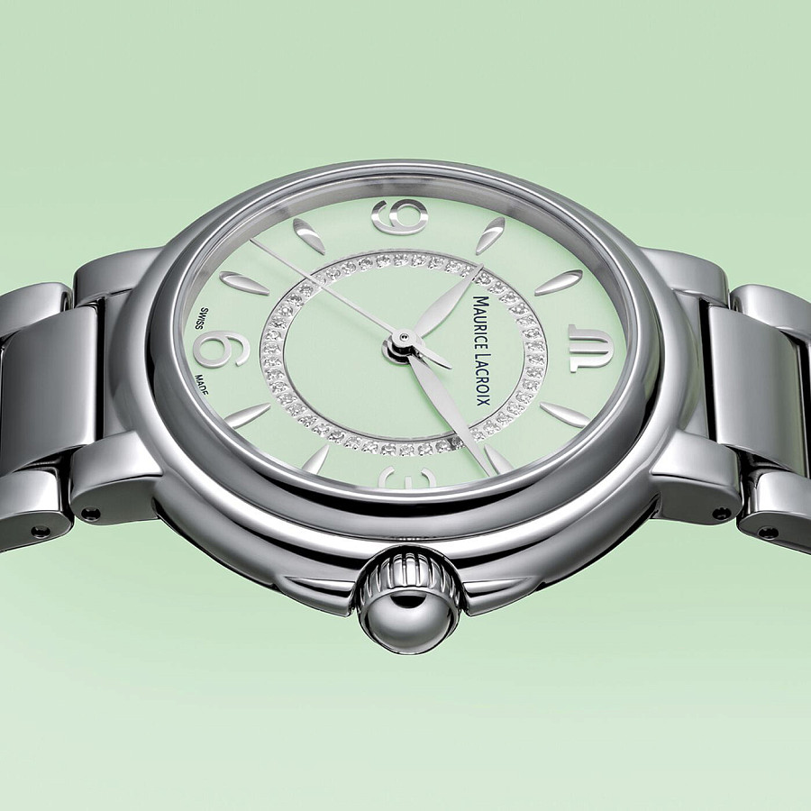 Часы Maurice Lacroix FIABA Colours Edition FA1104-SS002-G20-1 — кварцевые, металл сталь