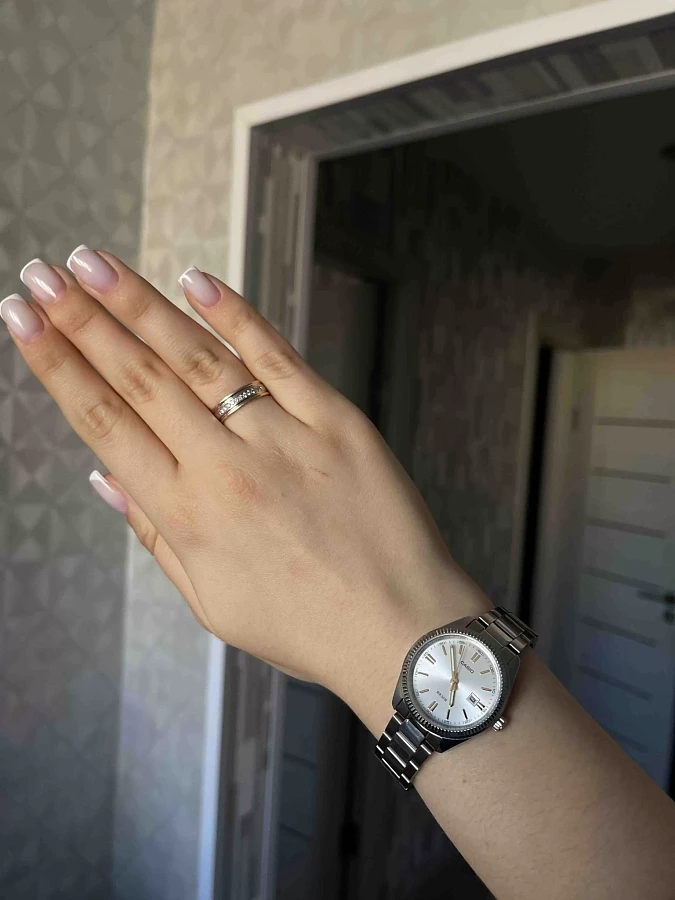Часы Casio Collection LTP-1302D-7A2 — белый, сталь металл