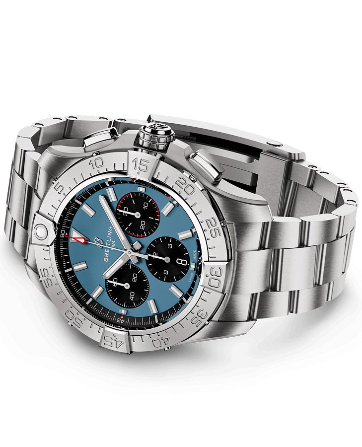 Часы Breitling Avenger B01 Chronograph 44 AB0147101C1A1 — сталь металл, Швейцария