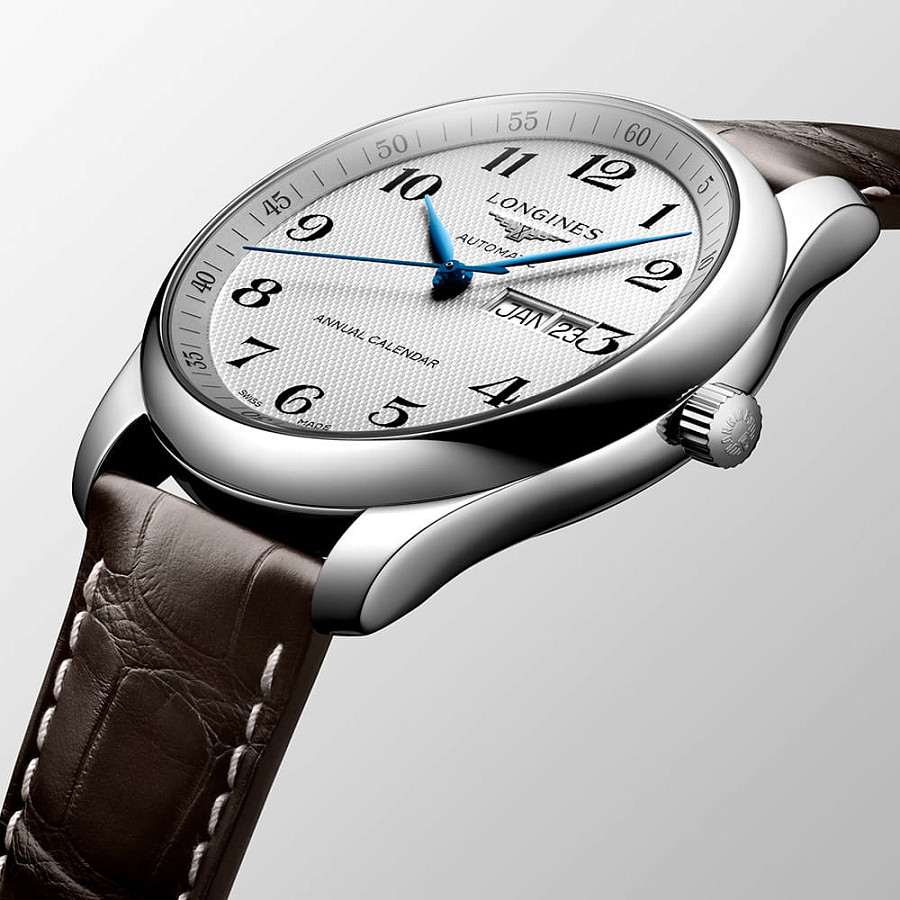 Часы Longines Master Collection L2.920.4.78.3 — кожаный, мужские