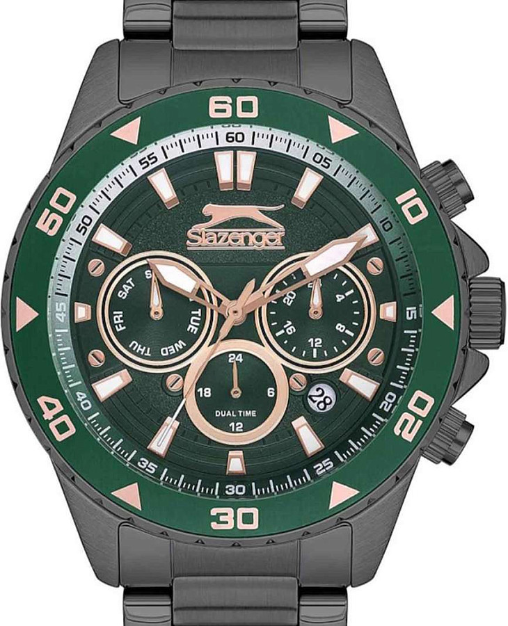 Часы Slazenger SL.09.2250.2.02 — кварцевые, металл сталь