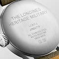 Швейцарские механические часы Longines Heritage Military L2.819.4.93.2, фото 5