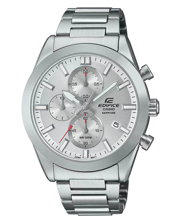 Часы Casio Edifice EFB-710D-7AVUDF (EFB-710D-7A) — мужские, серебристый