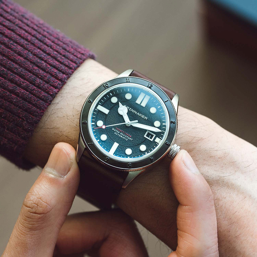 Часы Spinnaker Cahill SP-5096-01 — кожаный, мужские