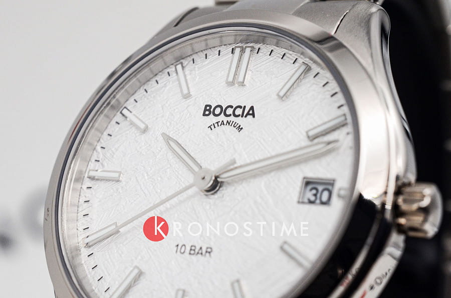 Часы Boccia Titanium 3374-01 — Германия, кварцевые
