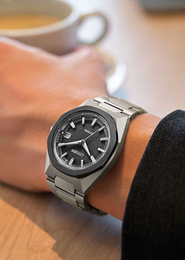Часы Citizen Attesa CB3044-55E — кварцевые, титан