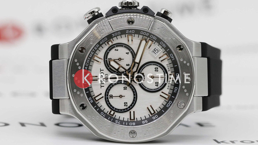 Часы Tissot T-Race Chronograph T141.417.17.011.00 — кварцевые, Швейцария, мужские